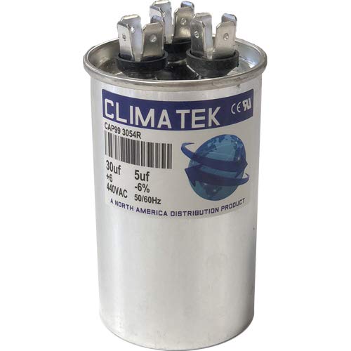 קבלים עגולים של Climatek - מתאים ל- GE BT9457011 | 30/5 UF MFD 370/440 VOLT VAC